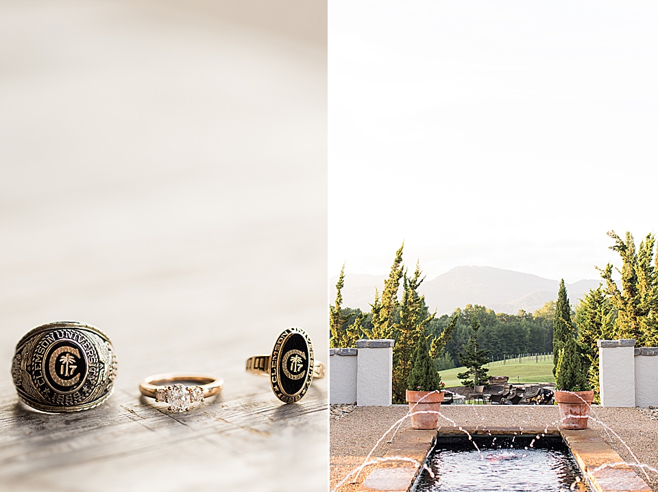 hotel domestique view and clemson university rings and engagement ring